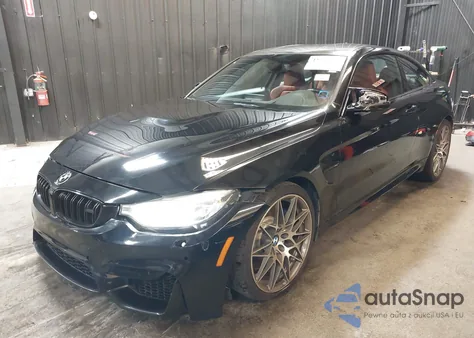2017 BMW M4 z USA, uszkodzony, nr VIN WBS3R9C50HK708949